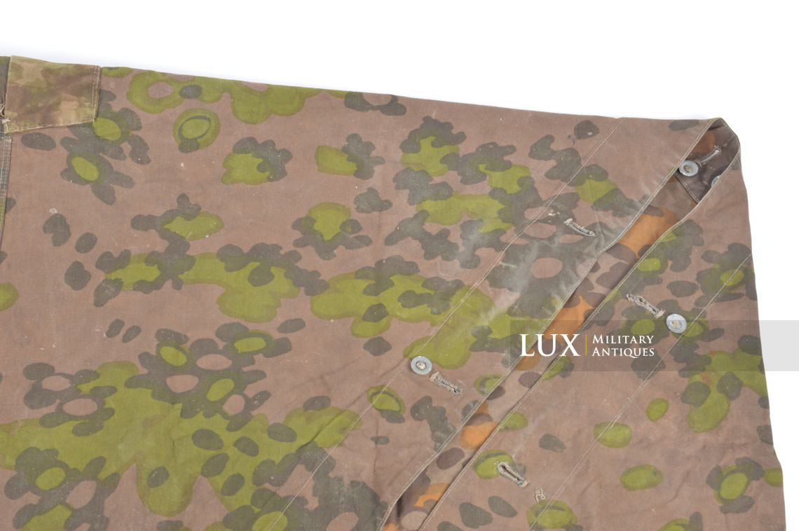 Waffen-SS camouflage shelter quarter / poncho, « plane tree 5/6 » - photo 10