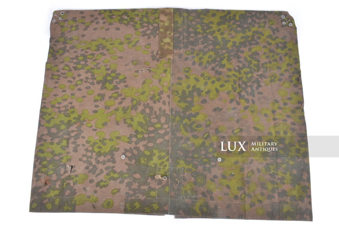 Waffen-SS camouflage shelter quarter / poncho, « plane tree 5/6 » - photo 13