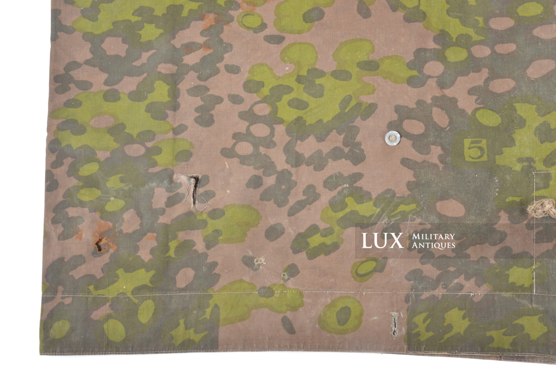Waffen-SS camouflage shelter quarter / poncho, « plane tree 5/6 » - photo 14