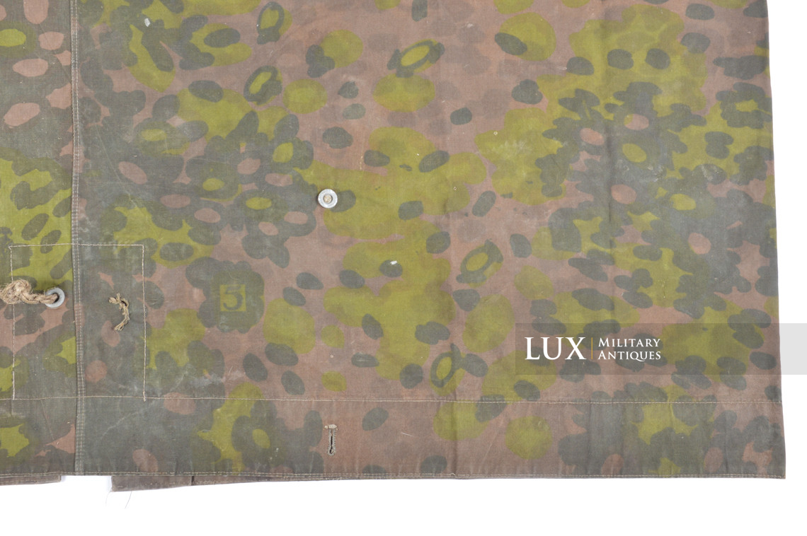 Waffen-SS camouflage shelter quarter / poncho, « plane tree 5/6 » - photo 20