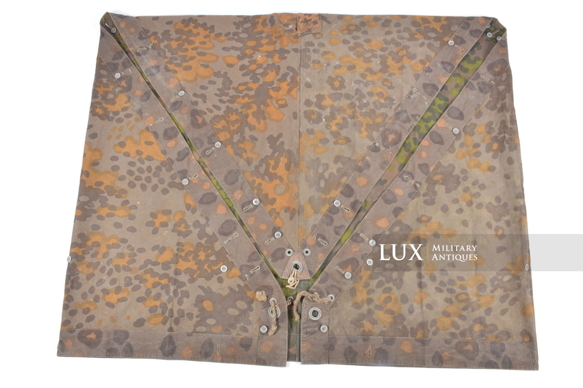 Waffen-SS camouflage shelter quarter / poncho, « plane tree 5/6 » - photo 24