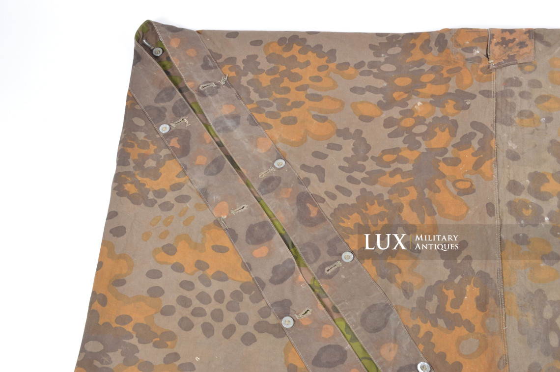 Waffen-SS camouflage shelter quarter / poncho, « plane tree 5/6 » - photo 26
