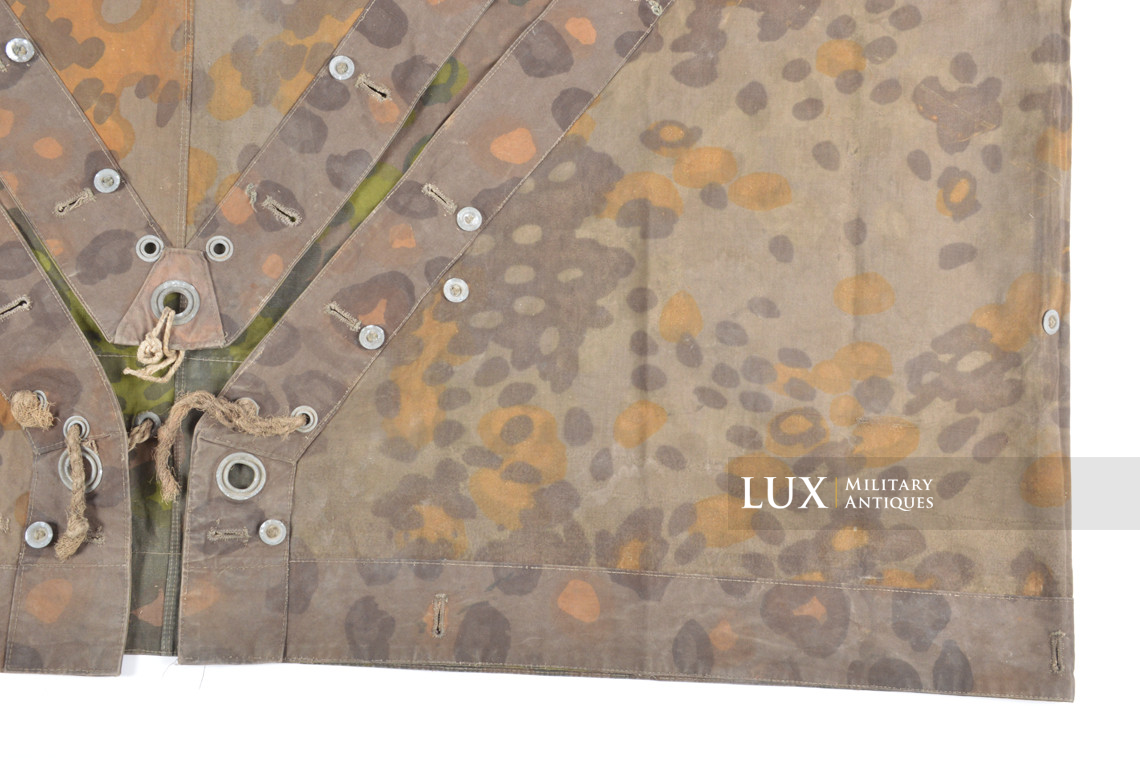 Waffen-SS camouflage shelter quarter / poncho, « plane tree 5/6 » - photo 28
