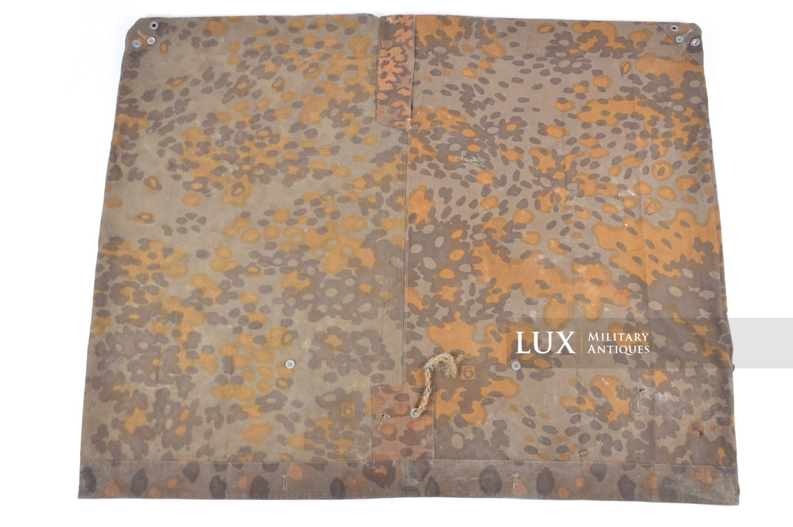 Waffen-SS camouflage shelter quarter / poncho, « plane tree 5/6 » - photo 30