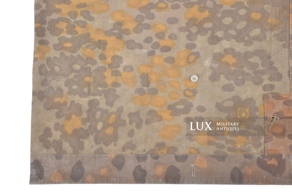 Waffen-SS camouflage shelter quarter / poncho, « plane tree 5/6 » - photo 31