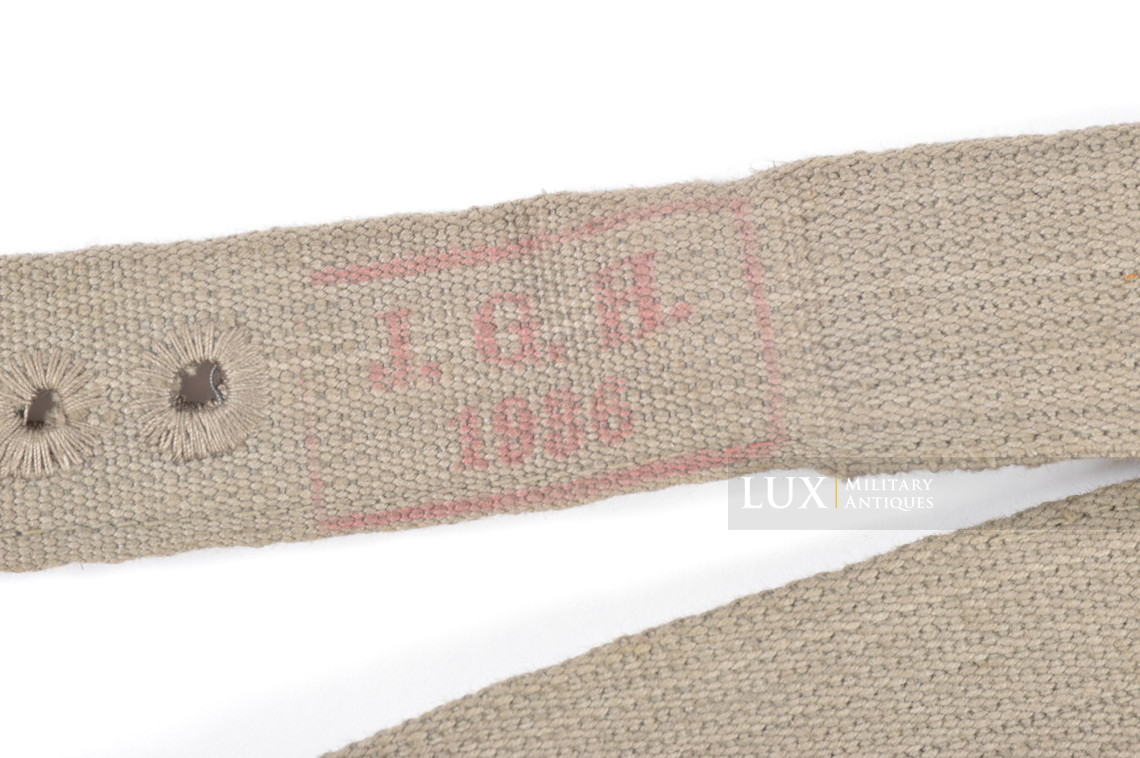 German internal M36 / M40 field blouse belt support hook straps, « 1936 » - photo 8