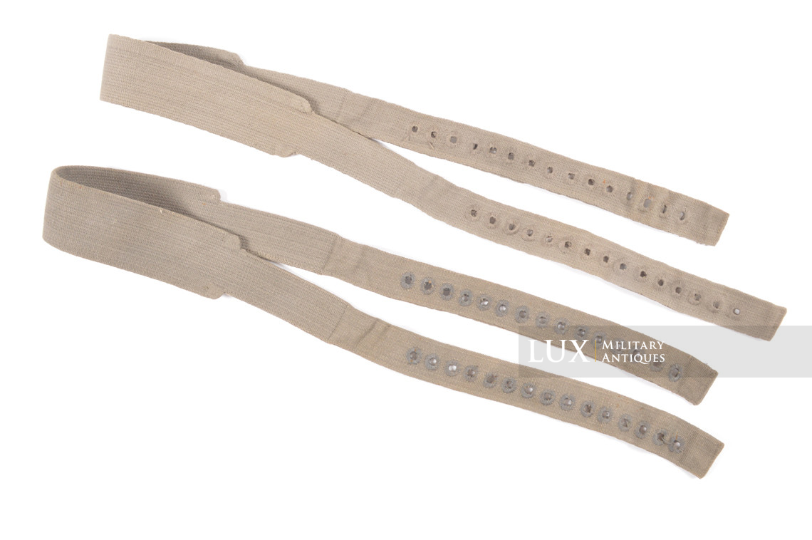 German internal M36 / M40 field blouse belt support hook straps, « 1936 » - photo 10