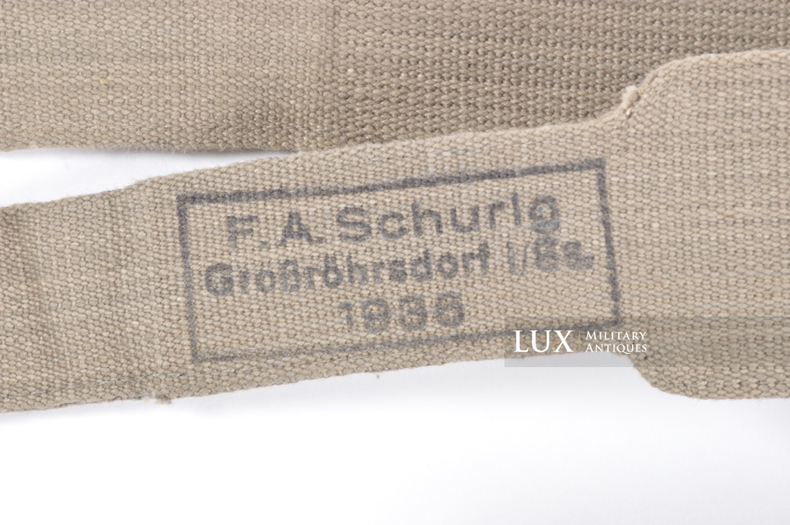 German internal M36 / M40 field blouse belt support hook straps, « 1936 » - photo 8