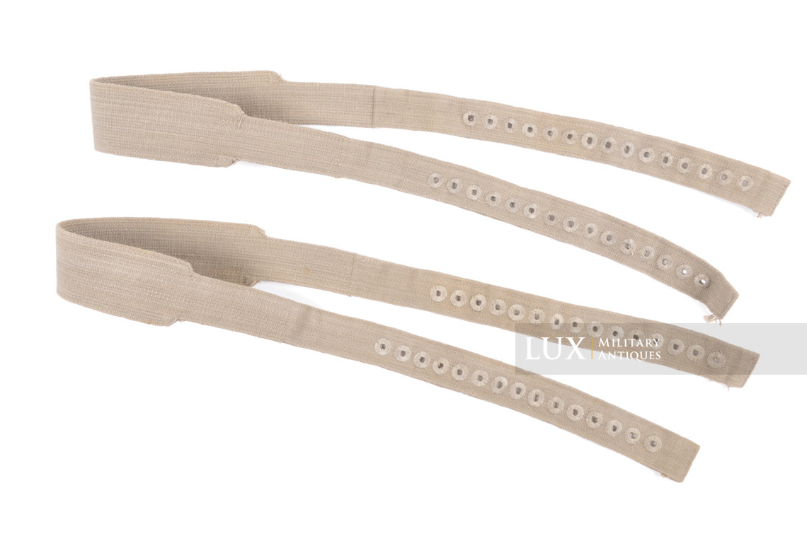 German internal M36 / M40 field blouse belt support hook straps, « 1936 » - photo 10