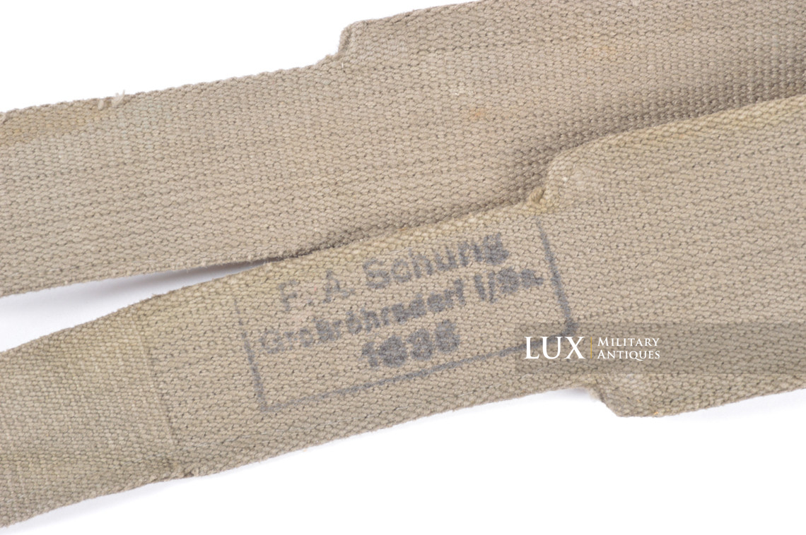 German internal M36 / M40 field blouse belt support hook straps, « 1936 » - photo 9