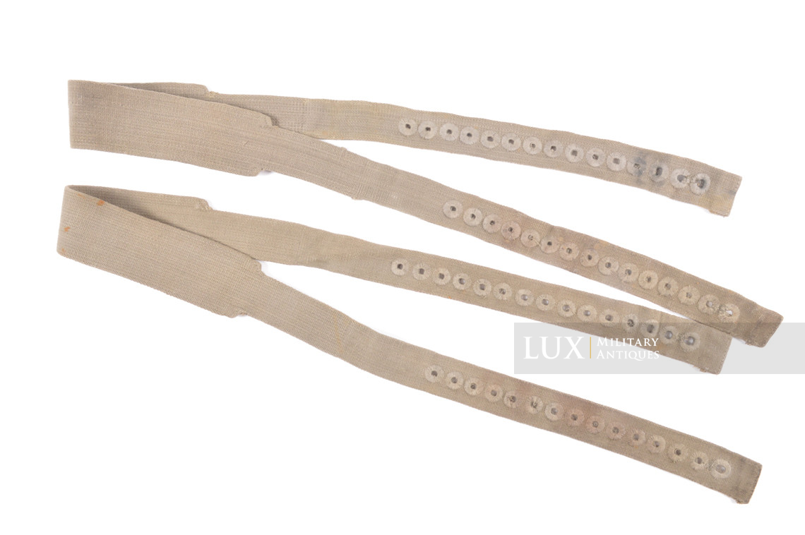 German internal M36 / M40 field blouse belt support hook straps, « 1936 » - photo 10