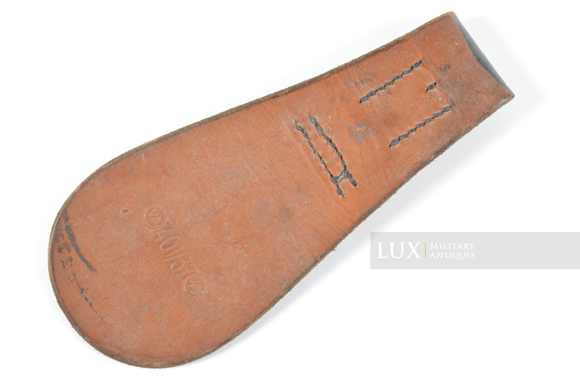 Passant de ceinturon en cuir pionnier Waffen-SS, « VA 401/37 SS » - photo 9