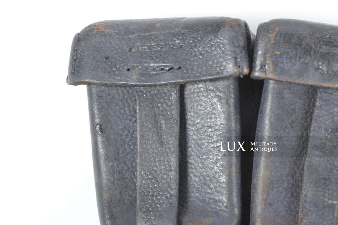 Rare cartouchière 98k Waffen-SS début de guerre, « VA 419/38 SS » - photo 8