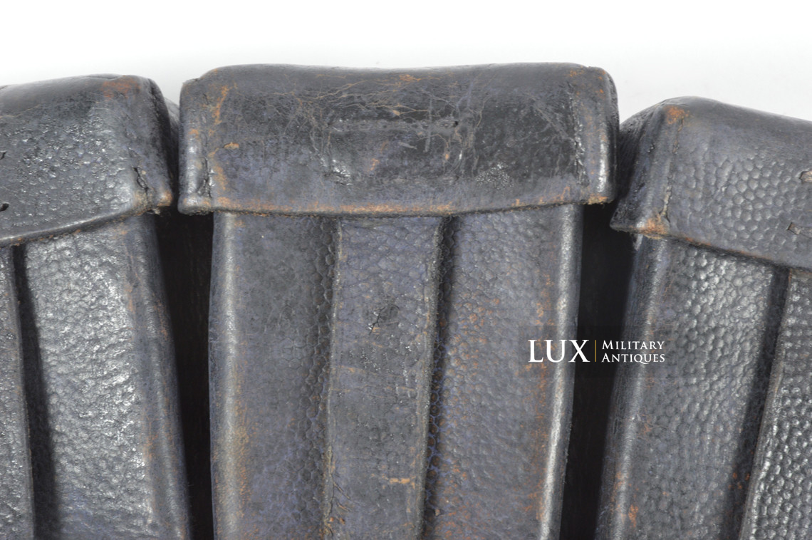 Rare cartouchière 98k Waffen-SS début de guerre, « VA 419/38 SS » - photo 9
