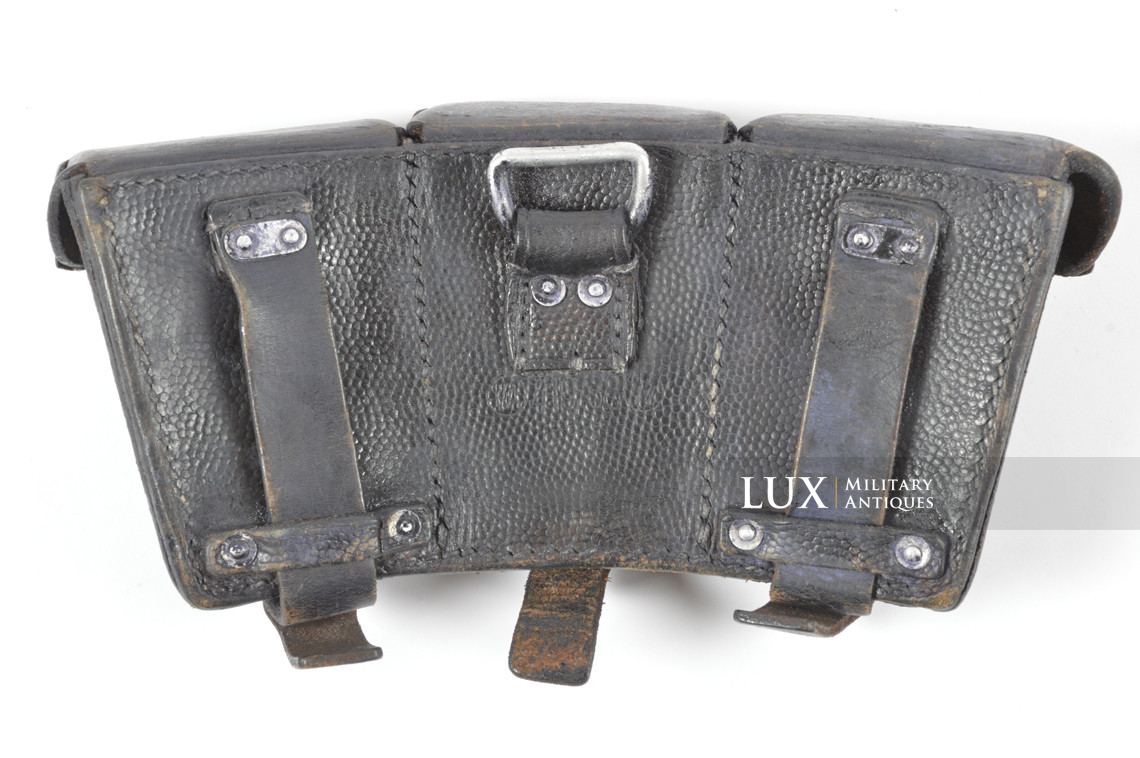Rare cartouchière 98k Waffen-SS début de guerre, « VA 419/38 SS » - photo 11