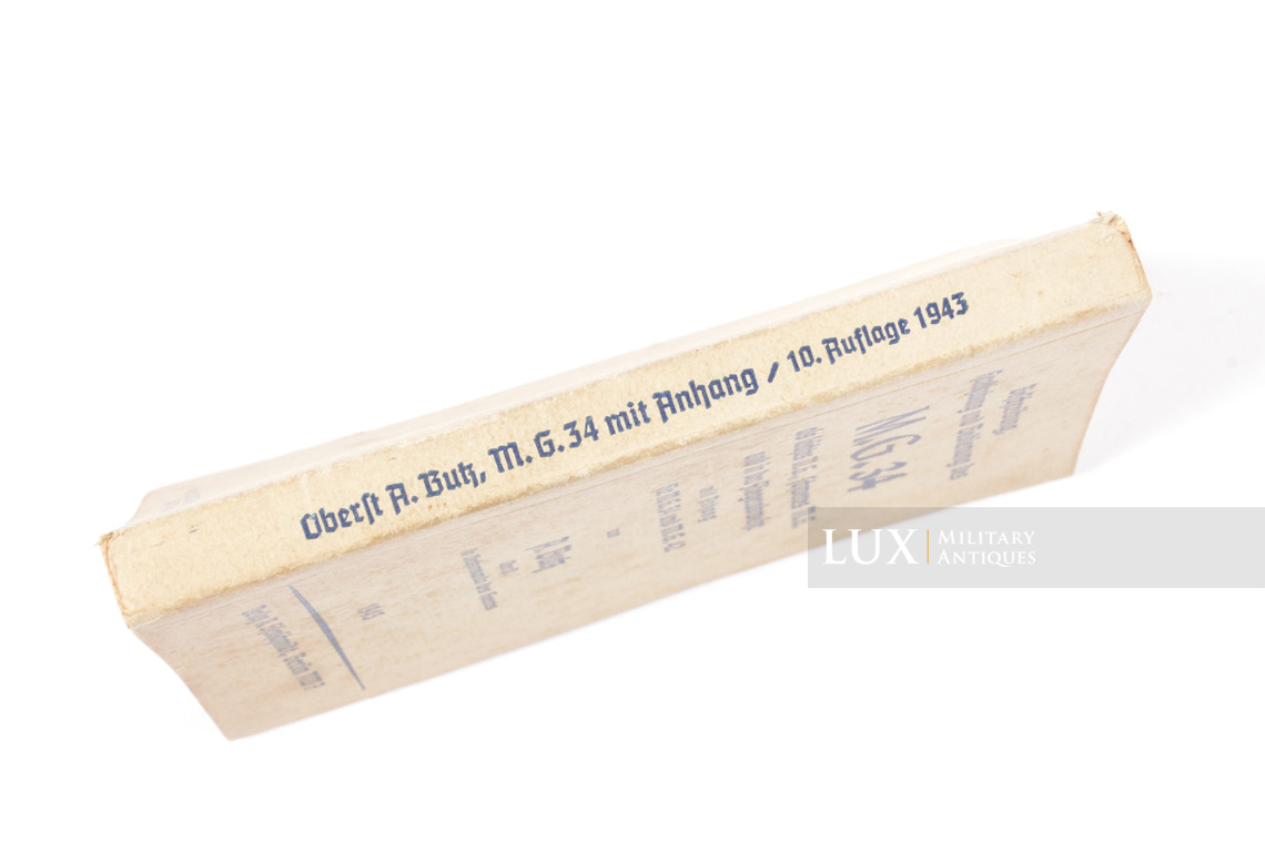 German MG34 instruction booklet - photo 13