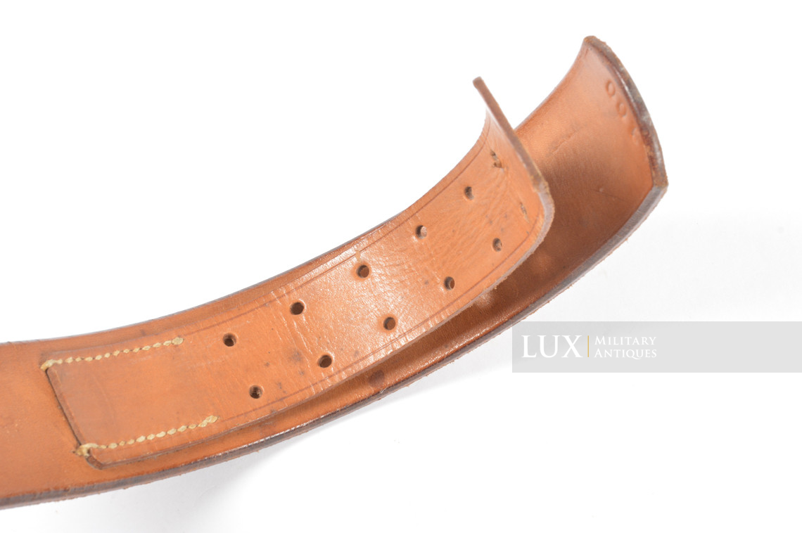 Cuir de ceinturon allemand précoce en cuir brun naturel, « 1938 » - photo 11