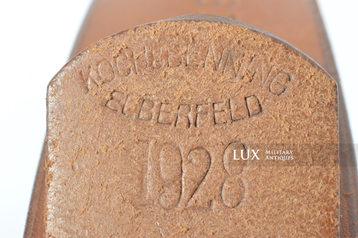 Cuir de ceinturon Reichswehr, régimenté, « 1928 » - photo 13