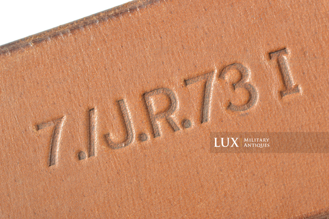 Cuir de ceinturon Reichswehr, régimenté, « 1928 » - photo 10