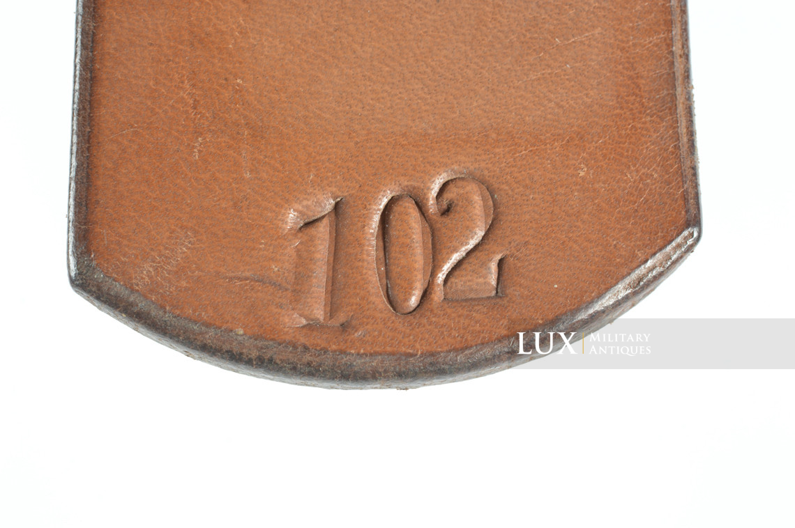 Cuir de ceinturon Reichswehr, régimenté, « 1928 » - photo 18