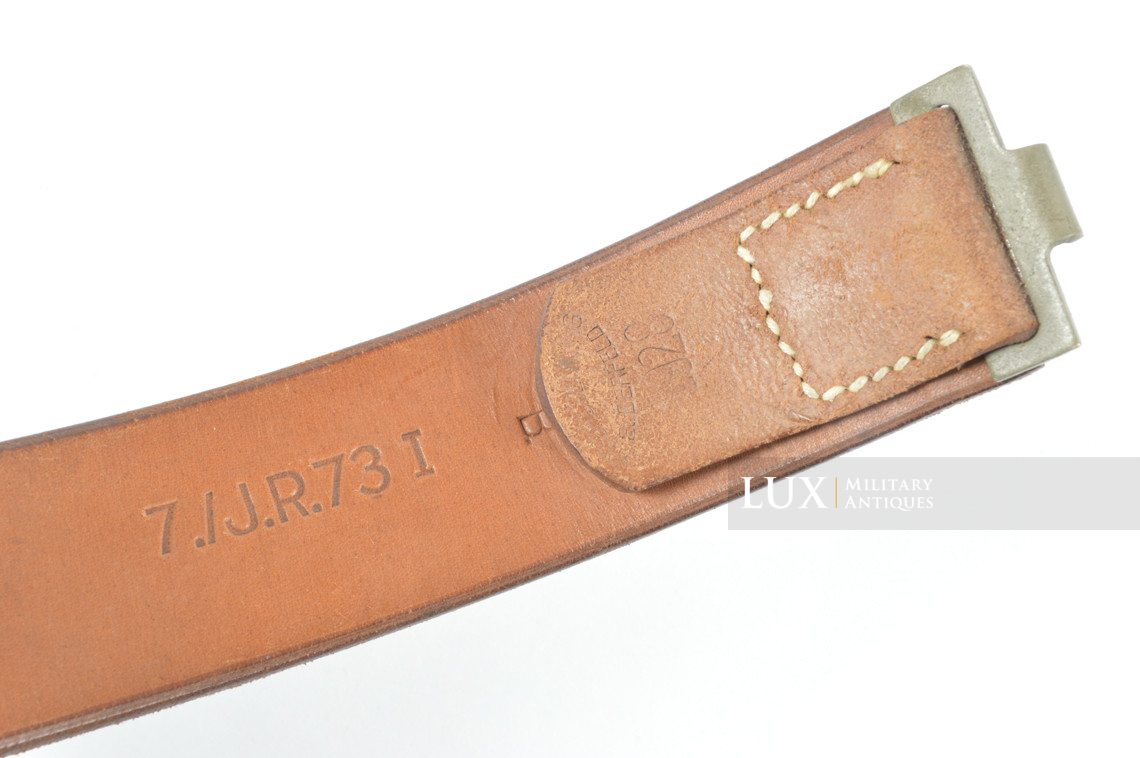 Cuir de ceinturon Reichswehr, régimenté, « 1928 » - photo 9