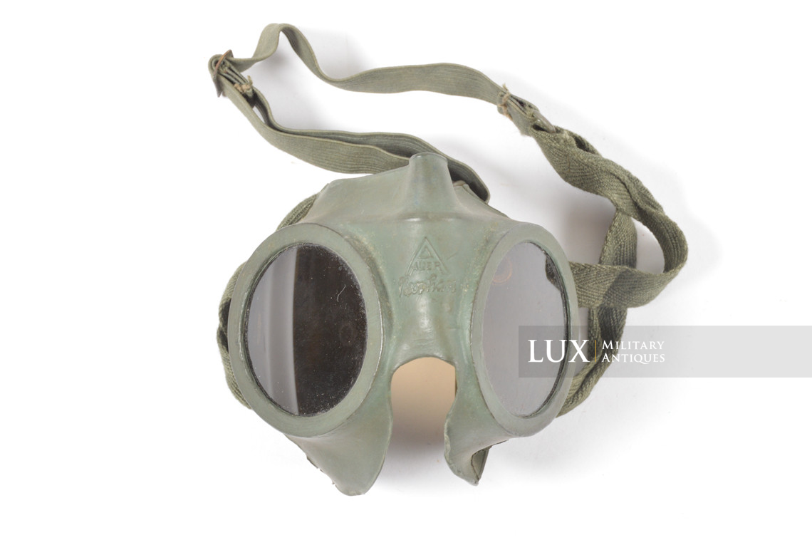 Paire de lunettes allemandes réglementaire en caoutchouc, « AUER » - photo 8
