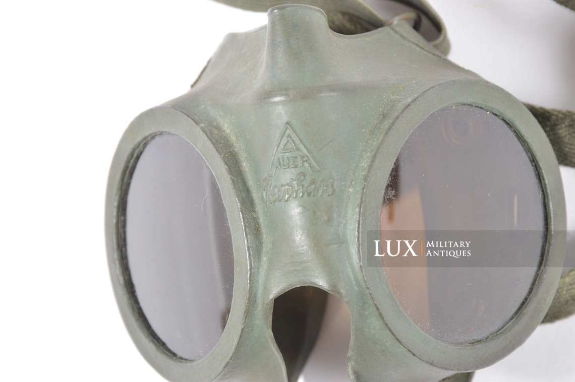 Paire de lunettes allemandes réglementaire en caoutchouc, « AUER » - photo 9