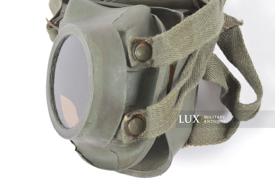 Paire de lunettes allemandes réglementaire en caoutchouc, « AUER » - photo 10