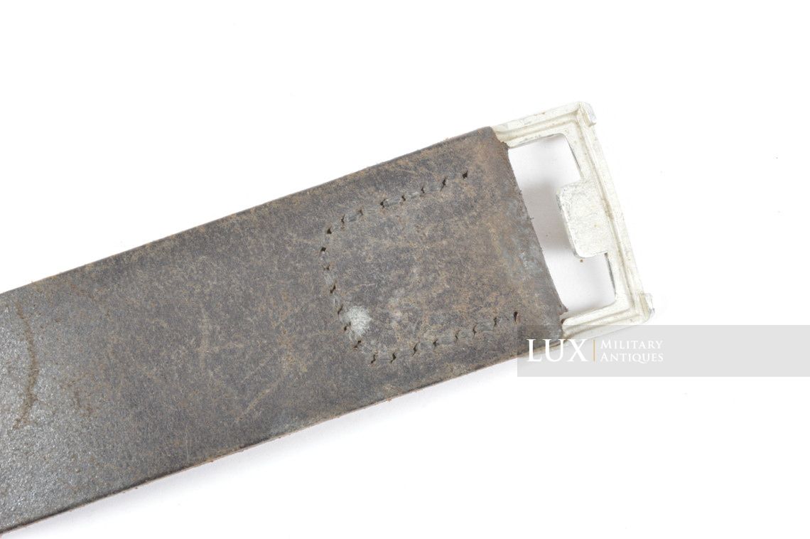 Cuir de ceinturon allemand police, « 1941 » - photo 8