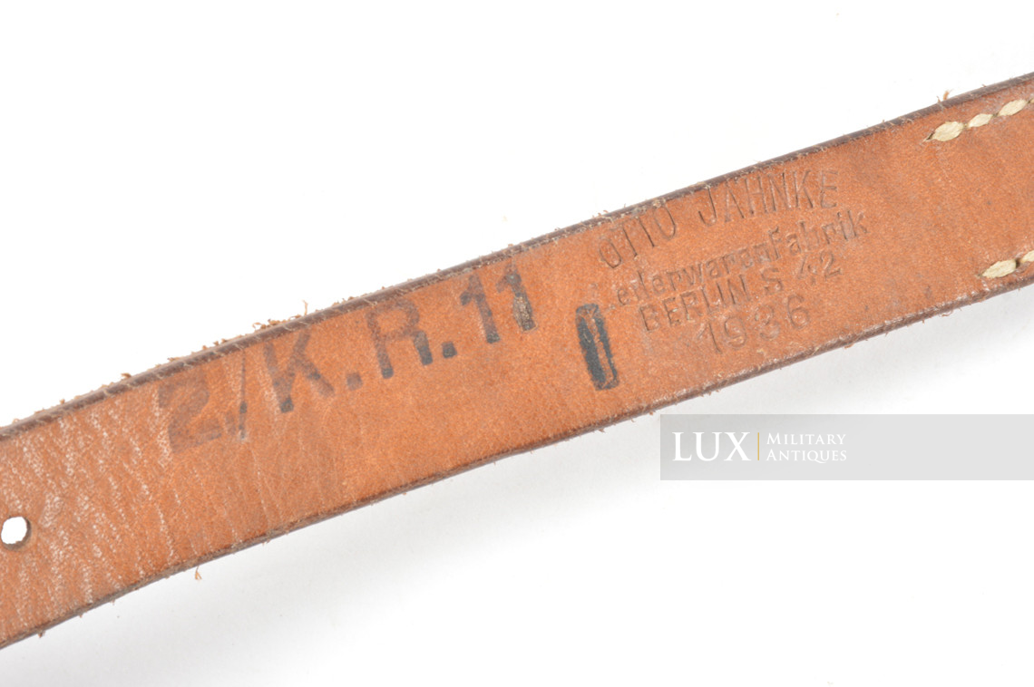 Rare porte sabre allemand cavalerie, régimenté, « 1936 » - photo 15