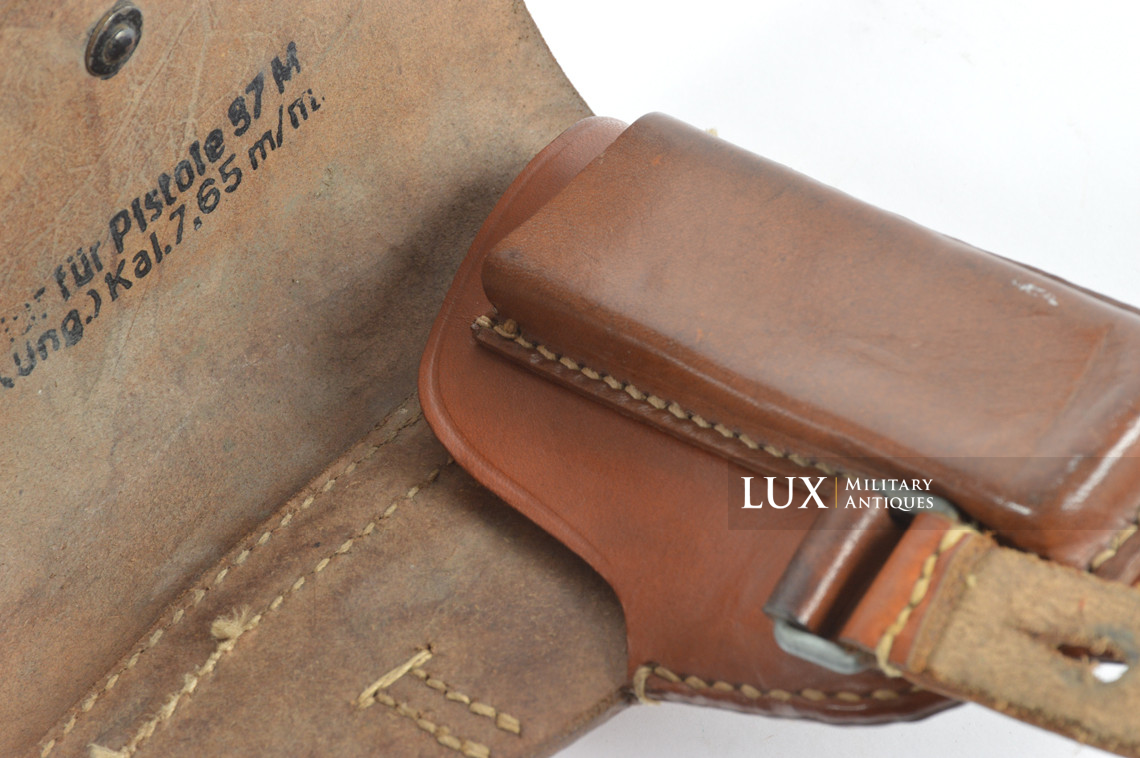German Luftwaffe 7.65mm Hungarian pistol holster, « cdc42 » - photo 11