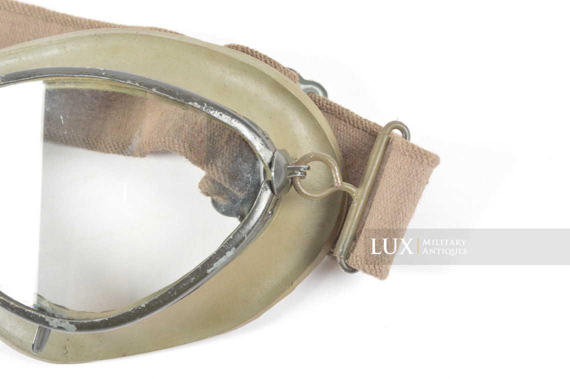 Lunettes de motocycliste allemand milieu de guerre, « M.W.42 » - photo 10