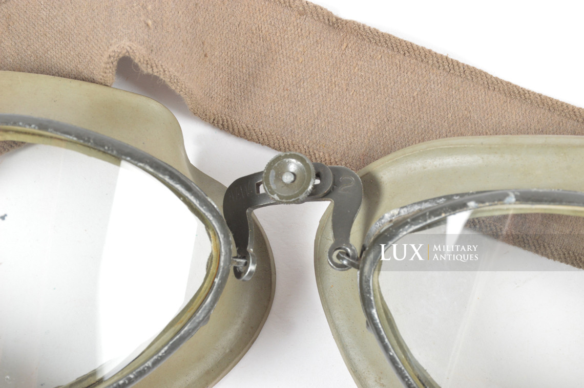 Lunettes de motocycliste allemand milieu de guerre, « M.W.42 » - photo 11