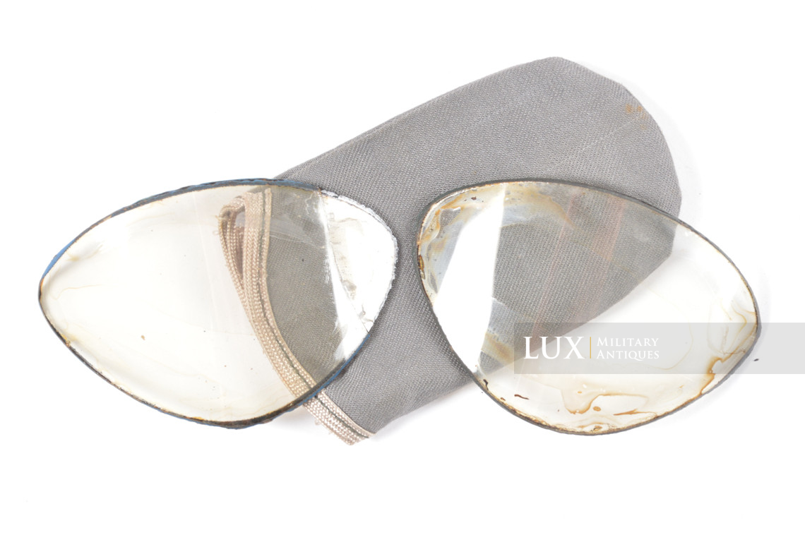 Lunettes de motocycliste allemand milieu de guerre, « M.W.42 » - photo 17