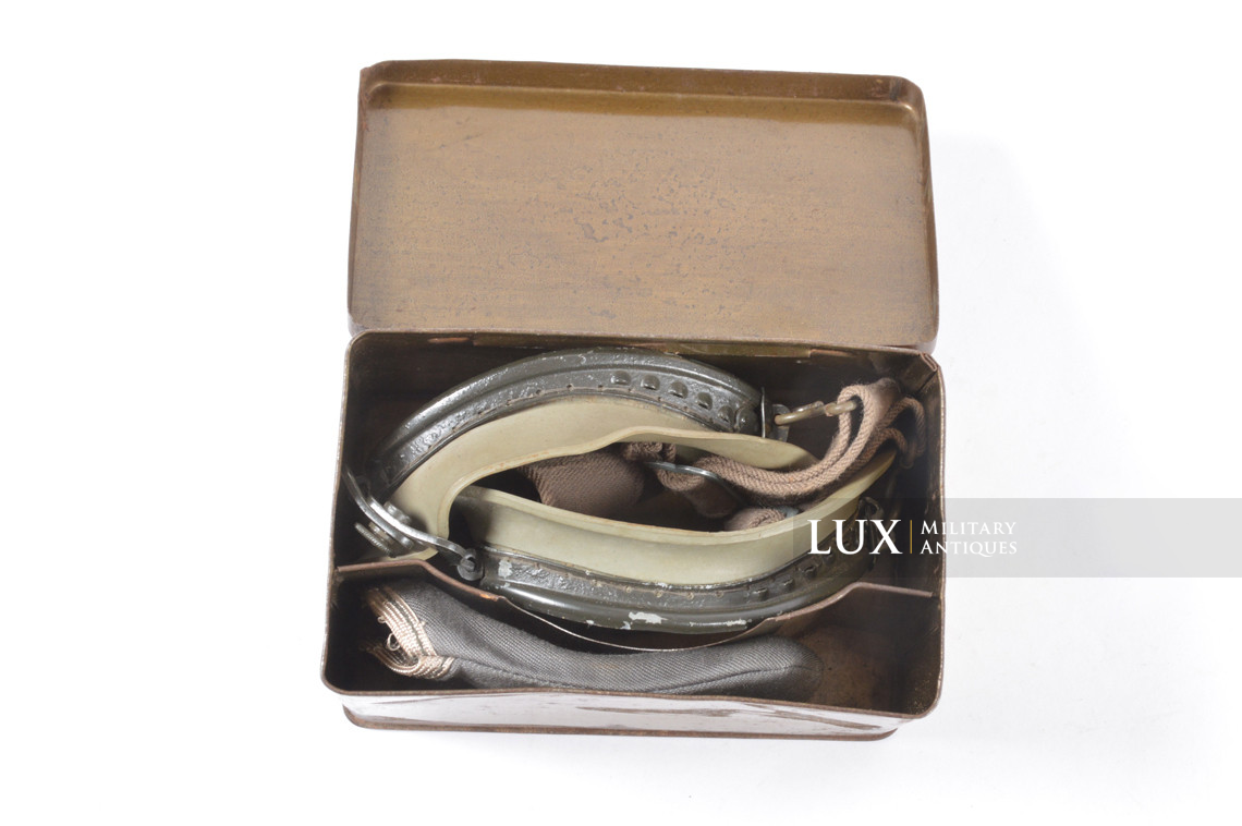 Lunettes de motocycliste allemand milieu de guerre, « M.W.42 » - photo 24