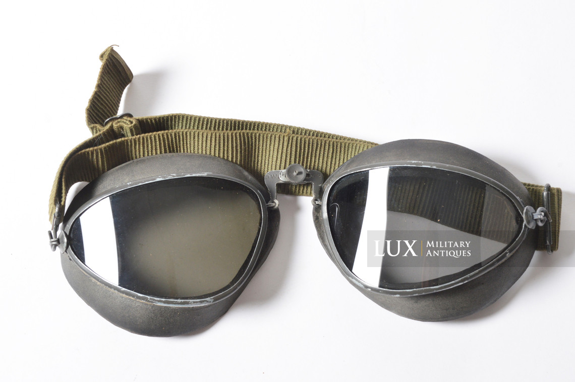 Rare ensemble de lunettes de vol Luftwaffe, « Fliegerbrille » - photo 8