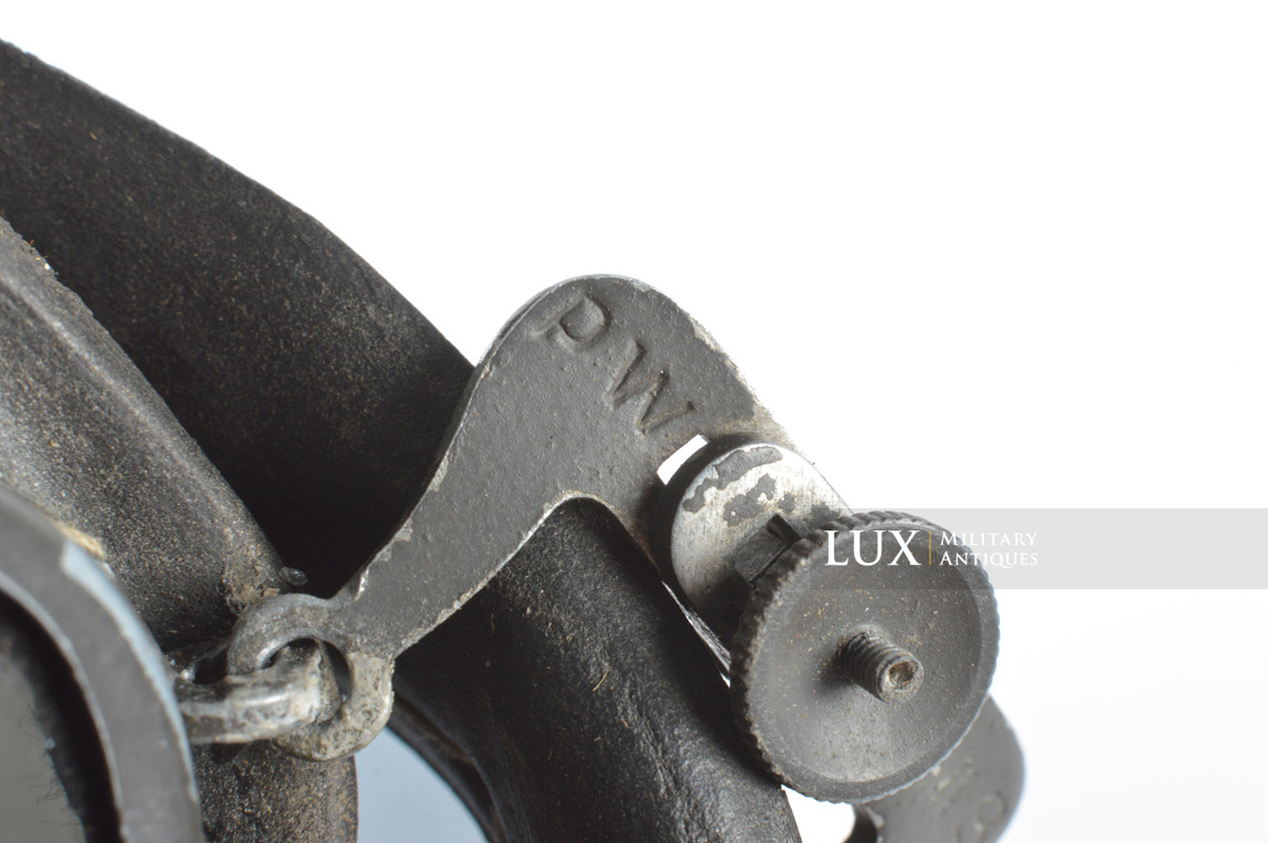 Rare ensemble de lunettes de vol Luftwaffe, « Fliegerbrille » - photo 11