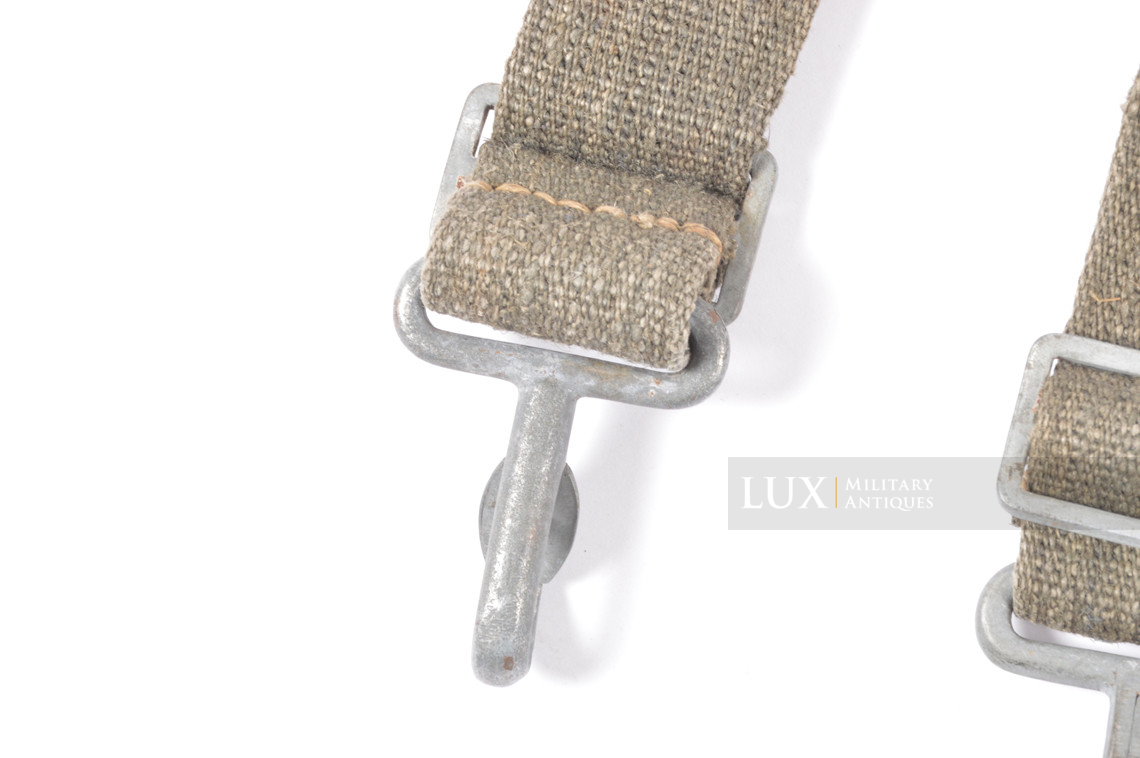 Rare harnais pour les sacoches de transport des caisses à munitions de MG34/42 - photo 9