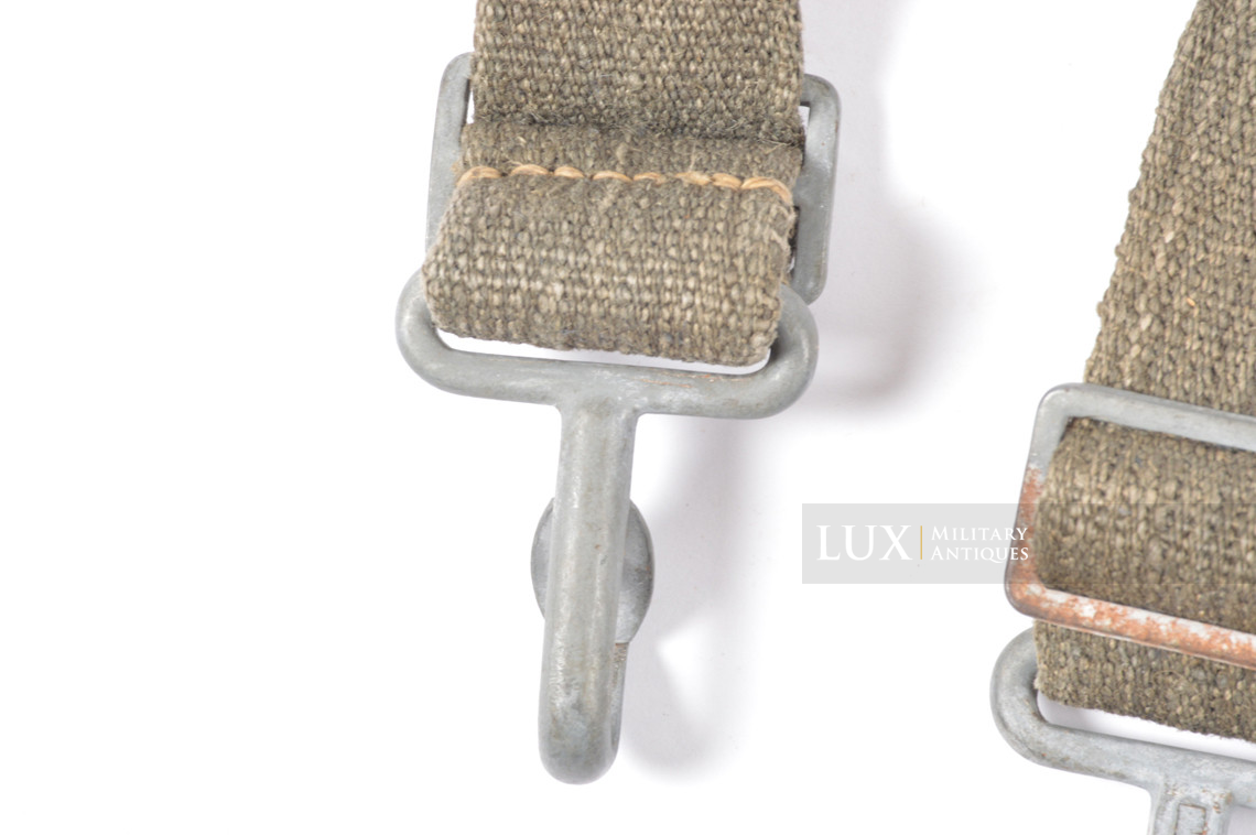 Rare harnais pour les sacoches de transport des caisses à munitions de MG34/42 - photo 15