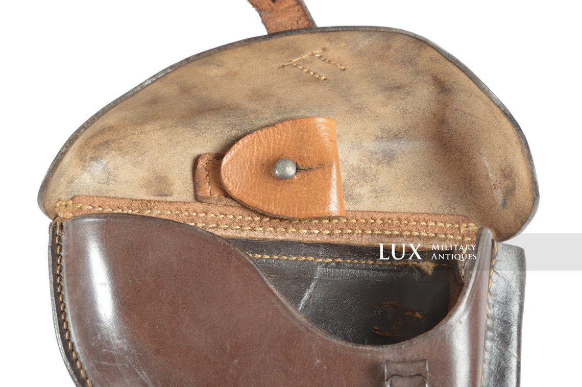 Rare early German Luftwaffe P08 pistol holster, « dta41 » - photo 19