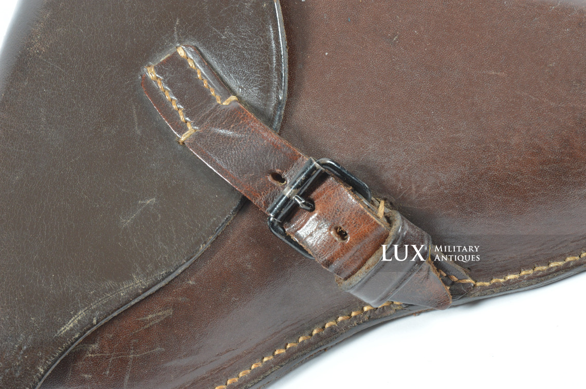 Rare early German Luftwaffe P08 pistol holster, « dta41 » - photo 8