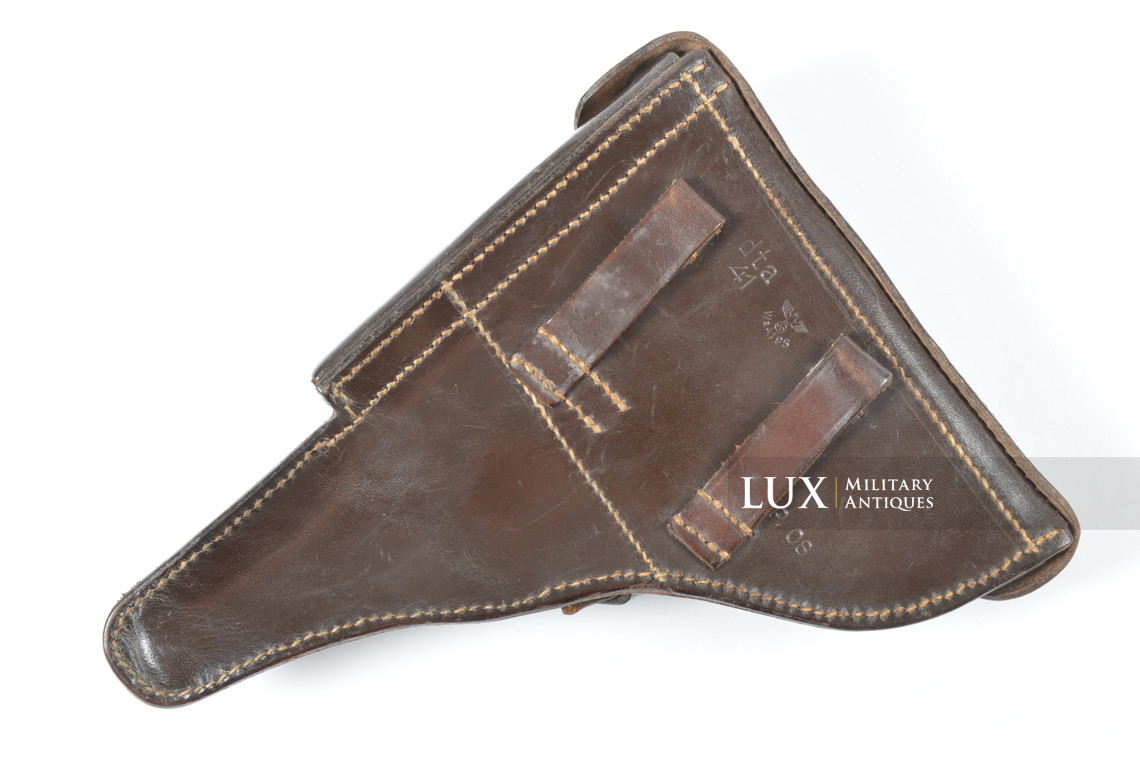Rare early German Luftwaffe P08 pistol holster, « dta41 » - photo 9
