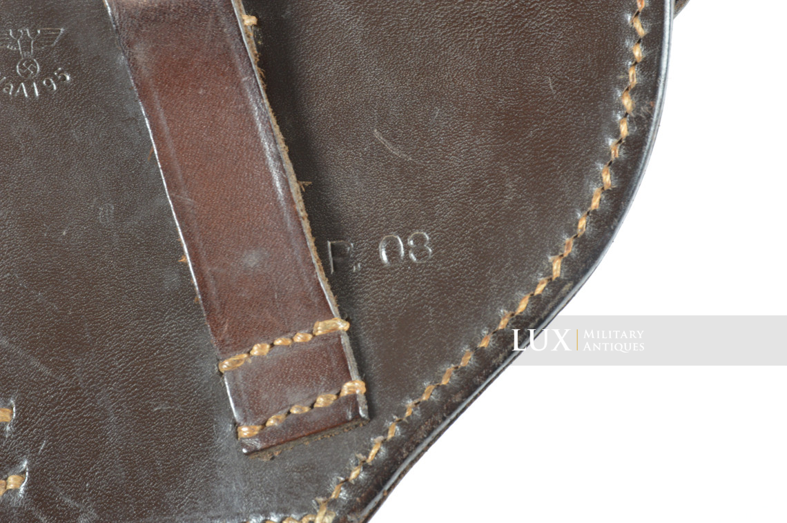 Rare early German Luftwaffe P08 pistol holster, « dta41 » - photo 14