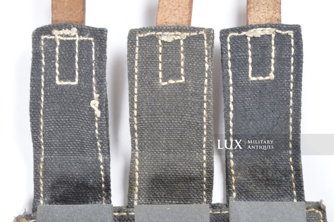 Pair of late war MP38/40 pouches, « dlu 1944 » - photo 24