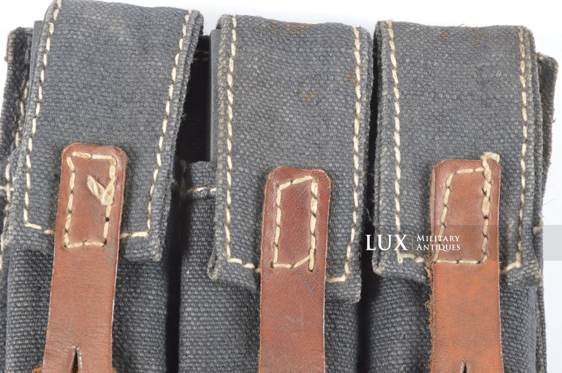 Pair of late war MP38/40 pouches, « dlu 1944 » - photo 30