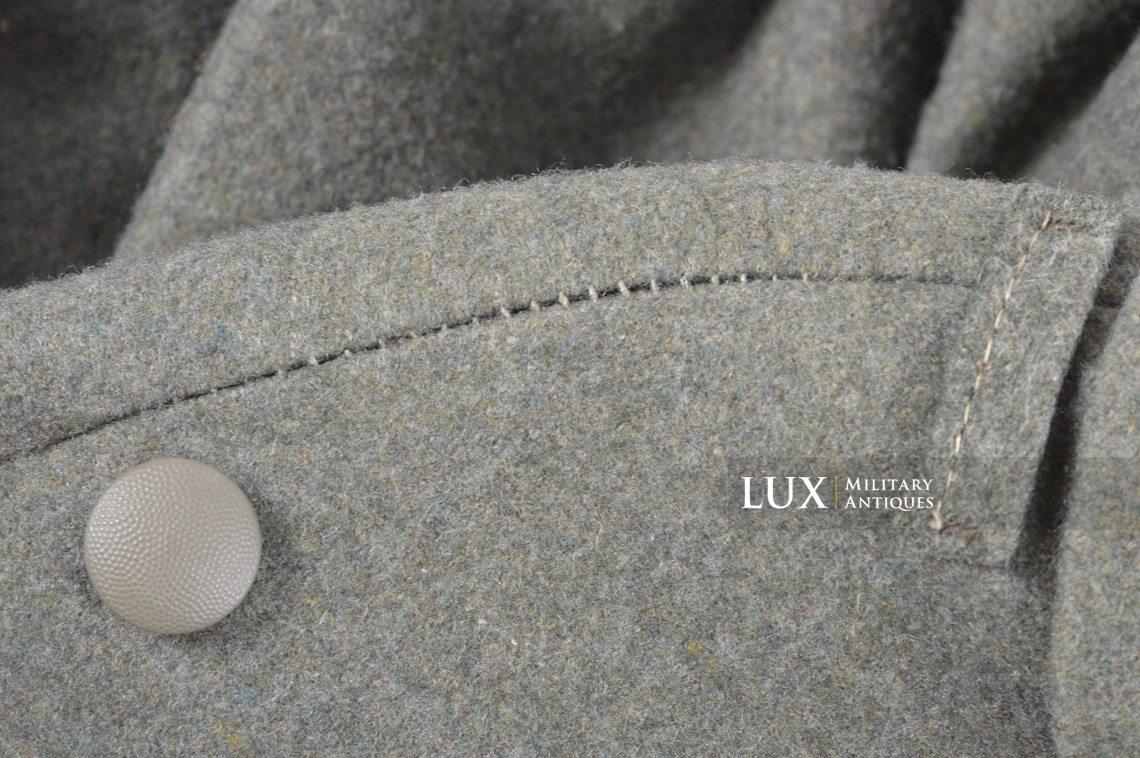 Unissued late-war German Heer winter wool overcoat, « RBNr - 1944 » - photo 18
