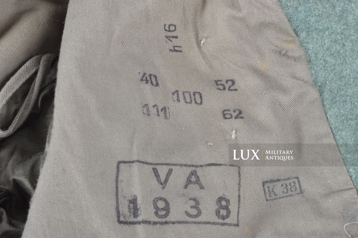 Rare capote M35 Waffen-SS, « VA 1938 » - photo 41