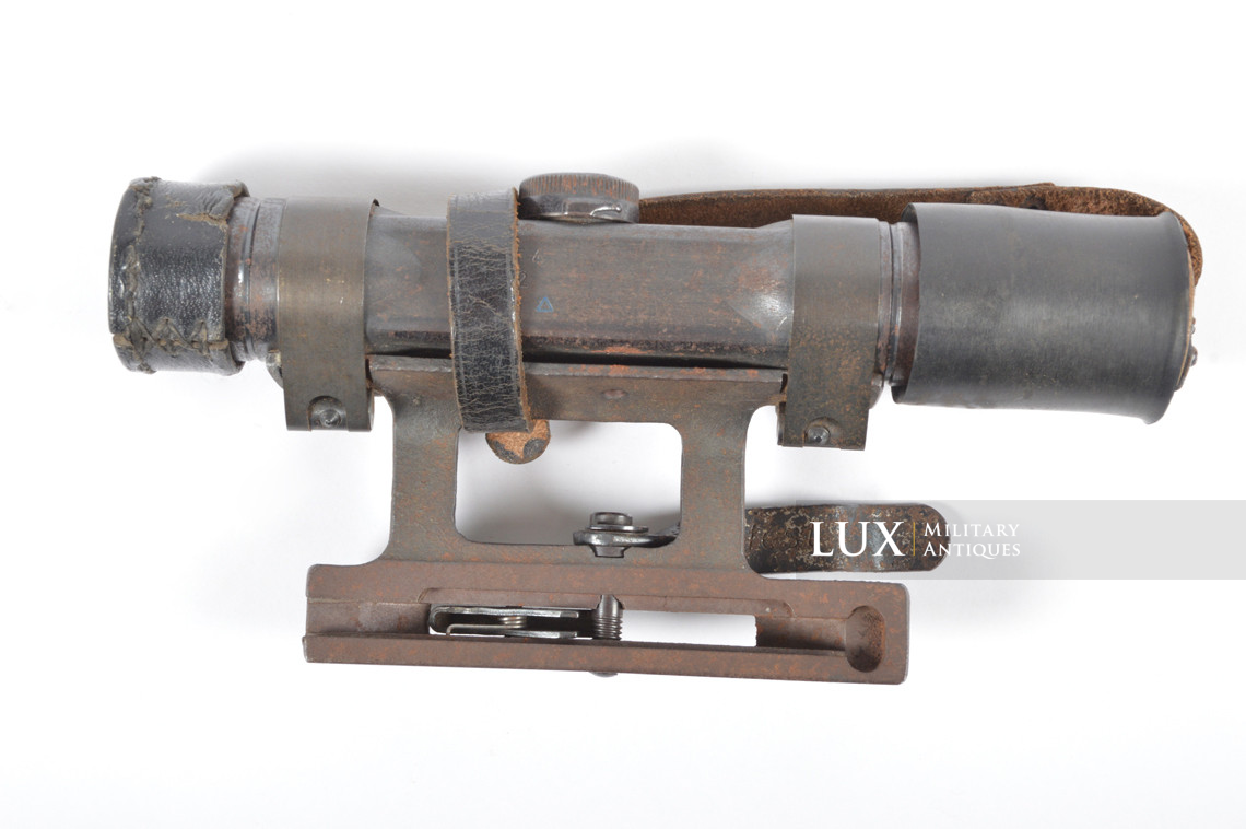 Rare ensemble lunette allemande tireur d’élite Zf4 pour fusil G/K43 - photo 9