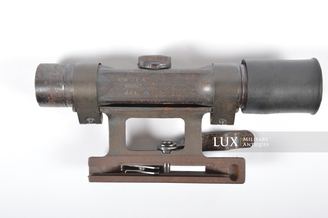 Rare ensemble lunette allemande tireur d’élite Zf4 pour fusil G/K43 - photo 10