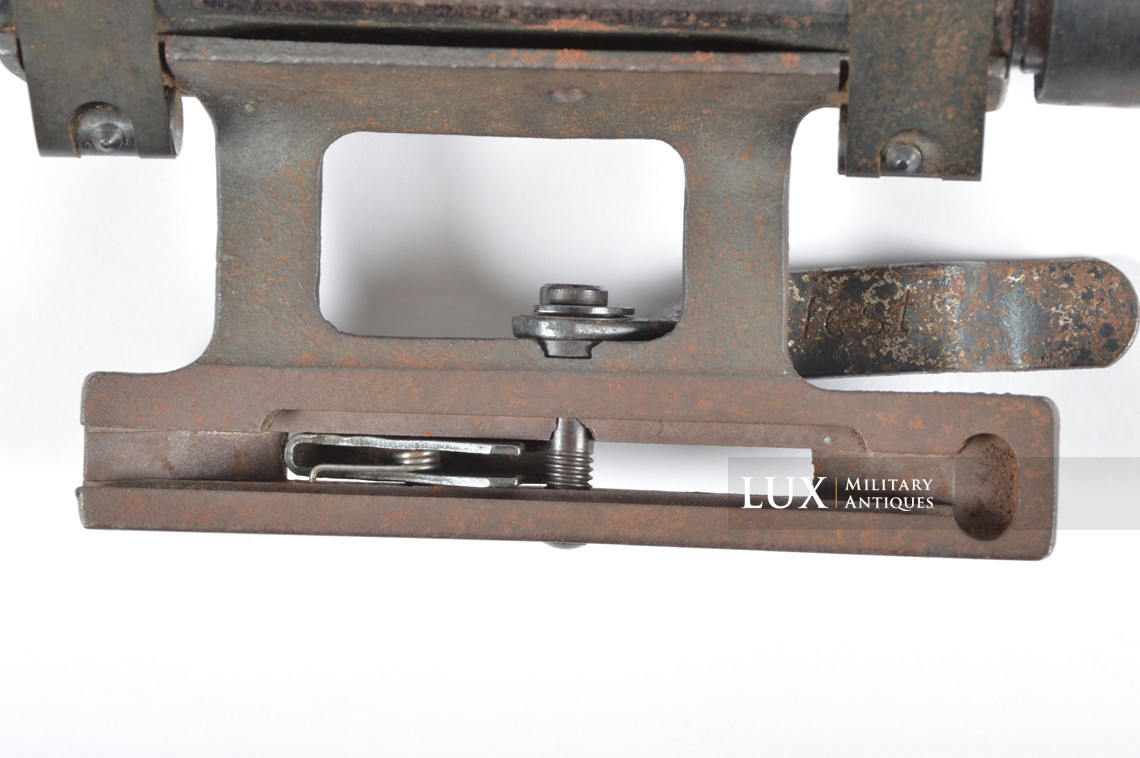 Rare ensemble lunette allemande tireur d’élite Zf4 pour fusil G/K43 - photo 14
